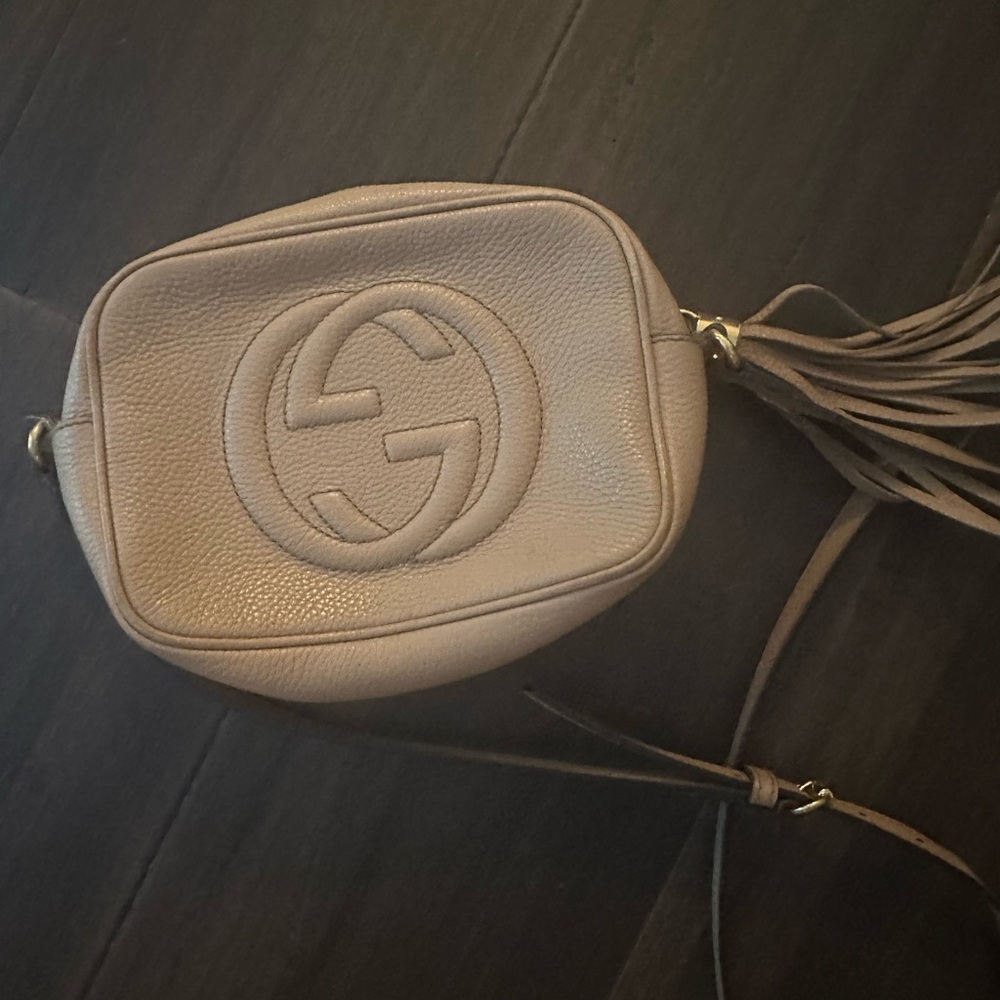 Gucci Soho Disco Crossbody in Tan Leather